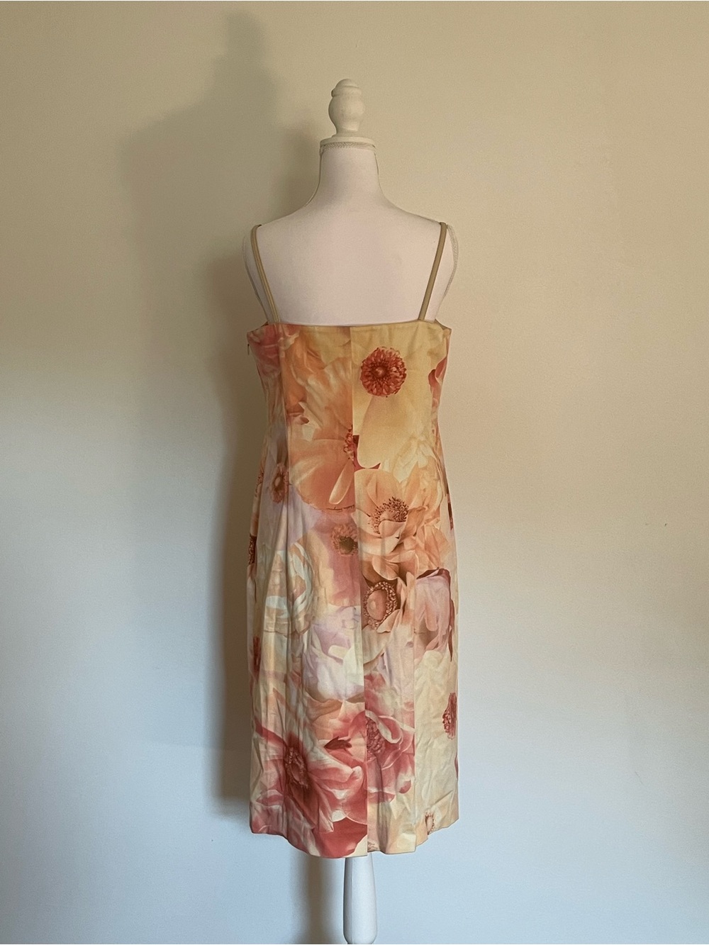 Vintage Salvatore Ferragamo Pink Floral Dress - Picture 6 of 6